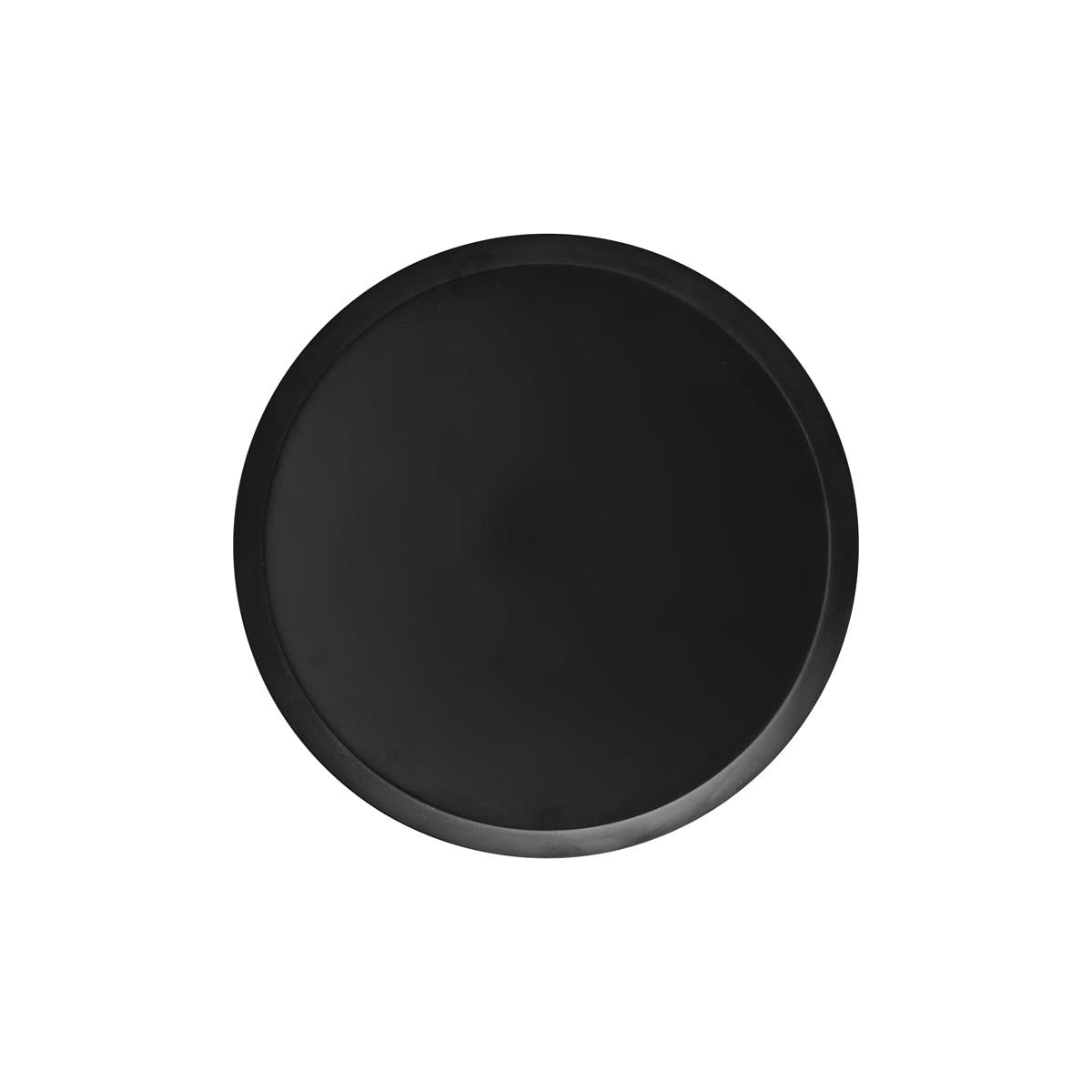 04153 - Chef Inox Cake Plate Polycarbonate 308X18Mm Black