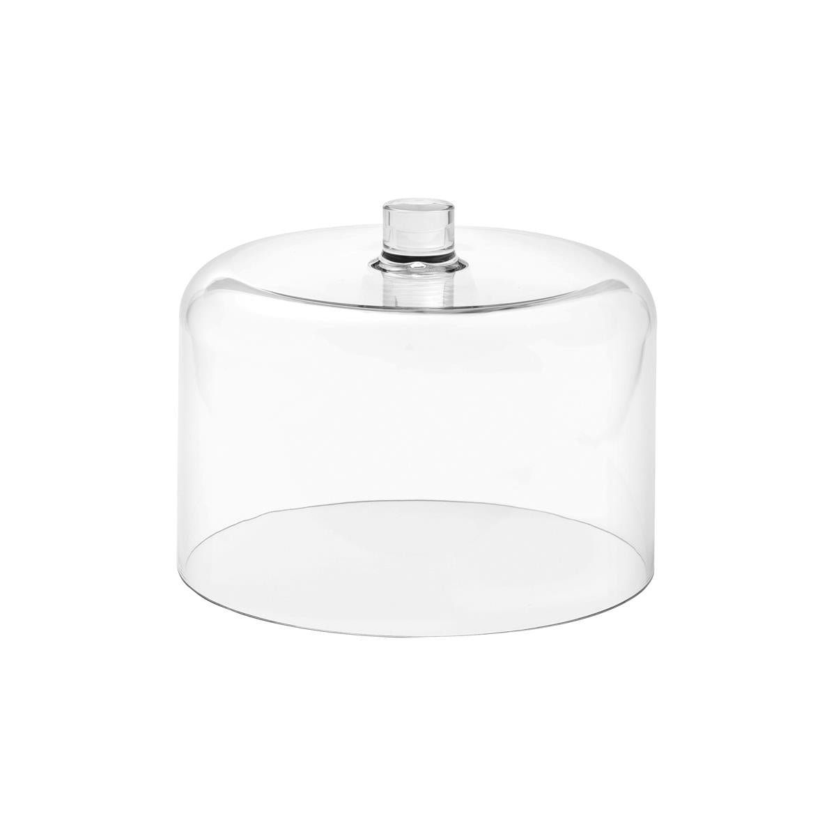 04174 - Chef Inox Straight Side Cloche Polycarb 275X212Mm Clear