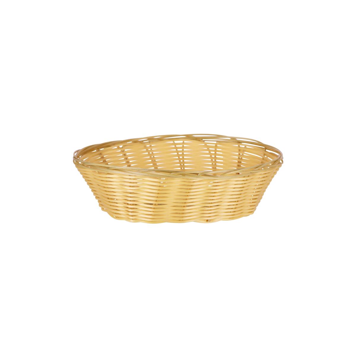 4599 - Chef Inox Oval Bread Basket Pp 240x170x60mm (Sold in sets of 12)