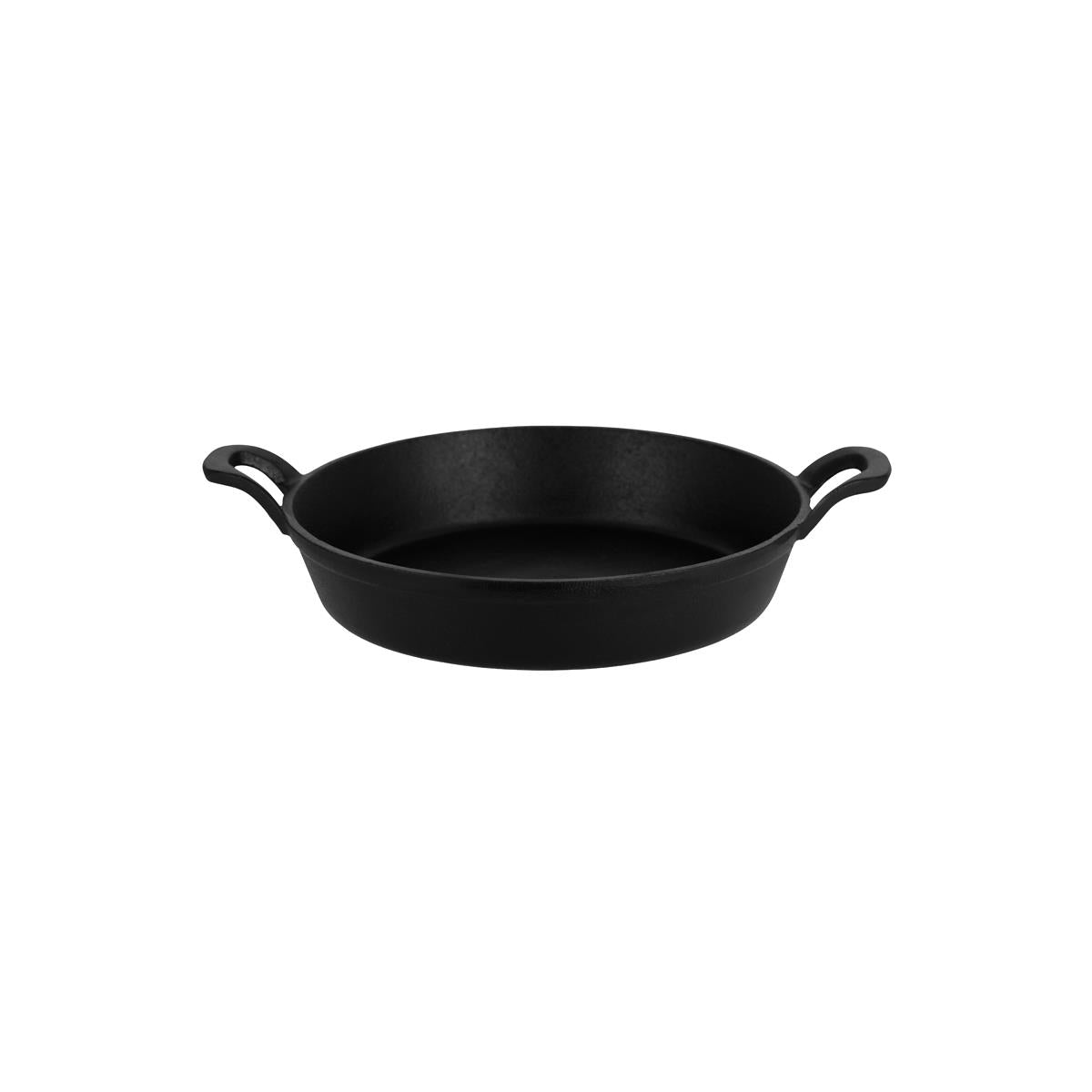 04642 - Chef Inox Round Gratin W/Hdls Cast Iron 220X45Mm