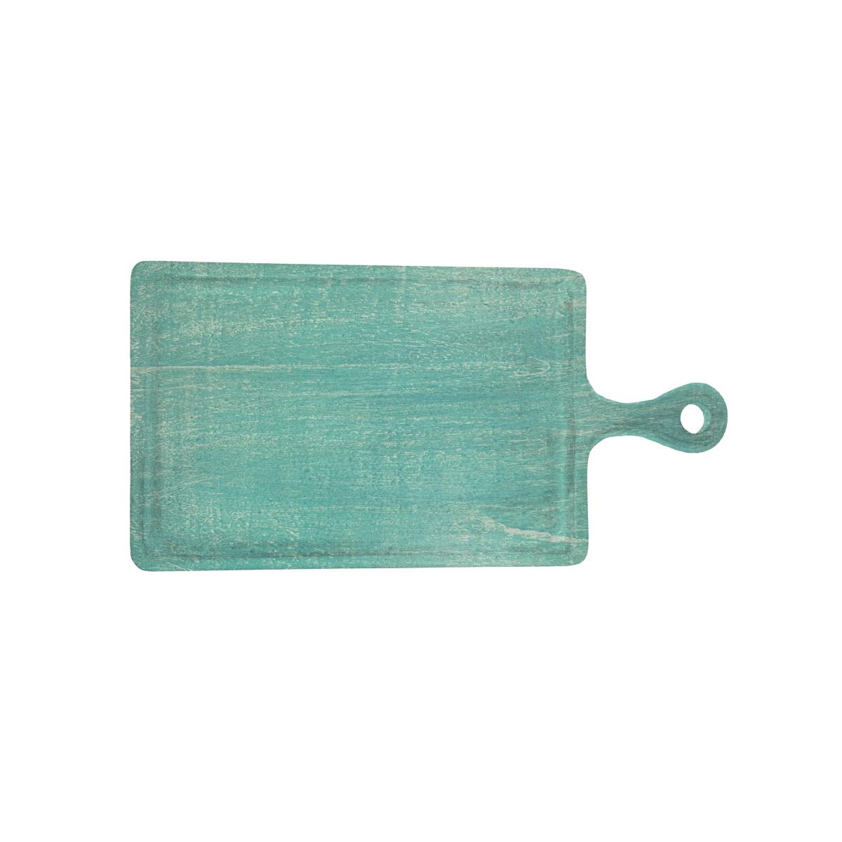 4830 - Chef Inox Rect Serving Board W/Hdl Mangowd - Image 2
