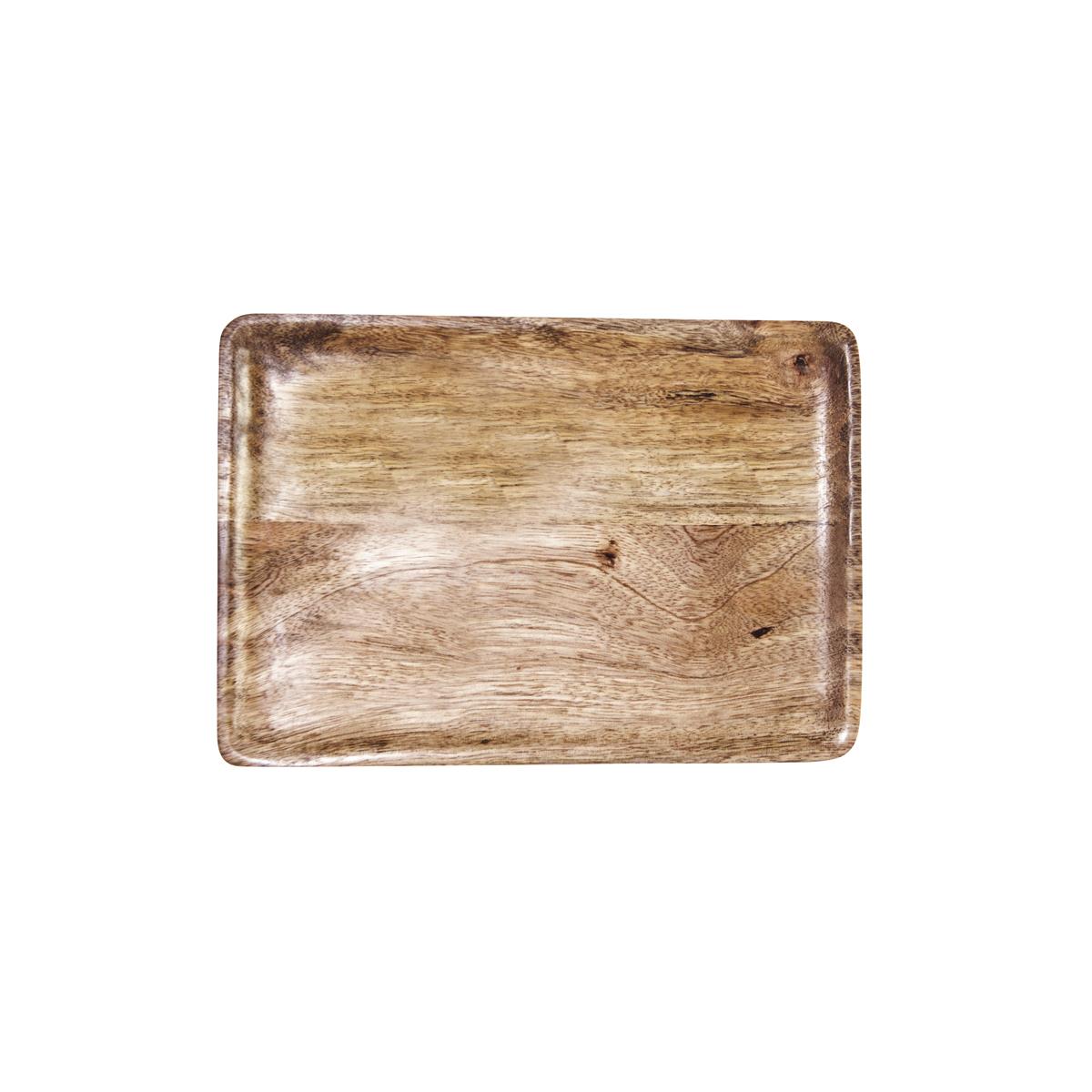 4897 - Chef Inox Rect Serving Board Mangowood Natural