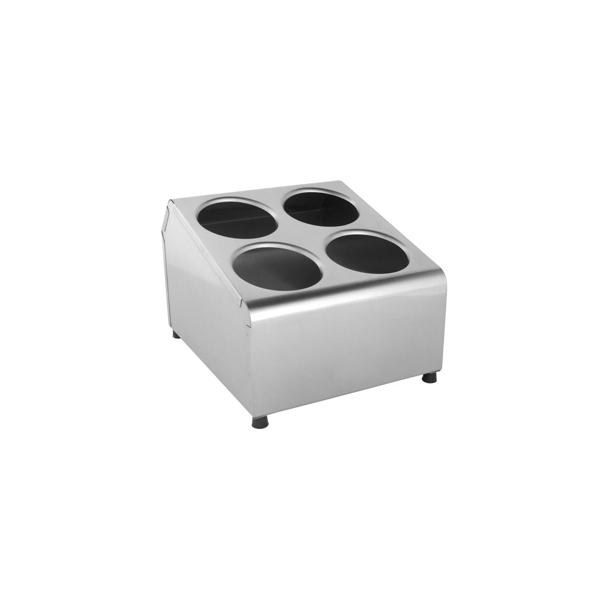 5242 - Chef Inox Cutlery Cylinder Holder S/S 104mm Dia. - Image 3
