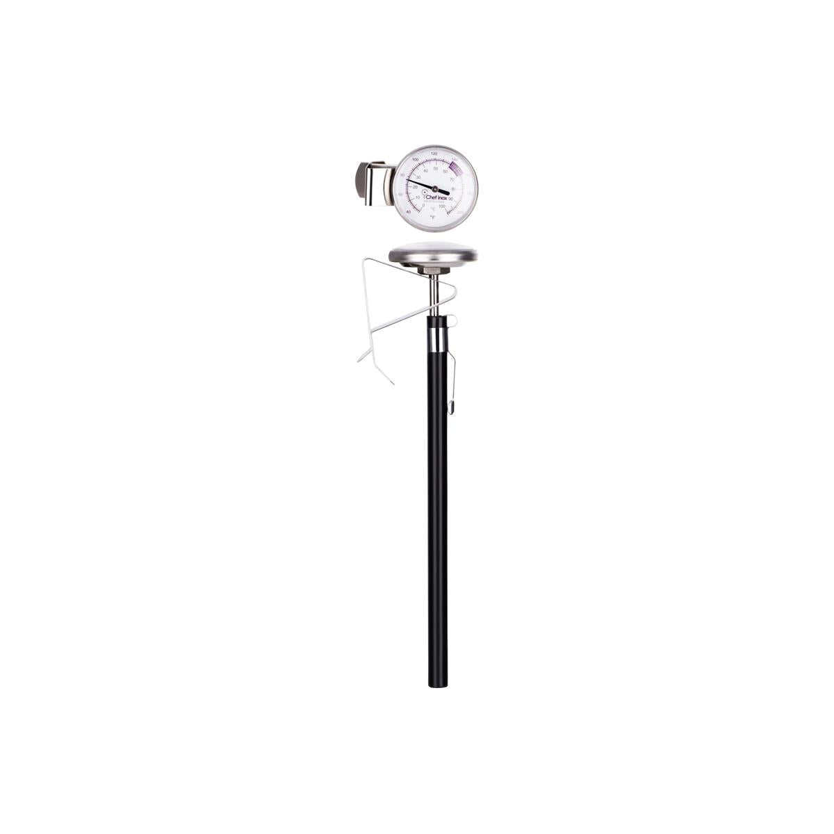 05389 - Chef Inox Thermometer Coffee W/Clip Dial32Mm/Length140Mm