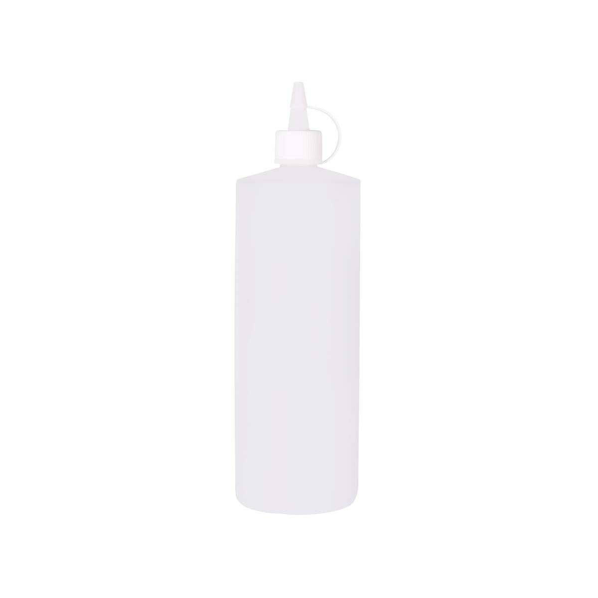 6840 - Chef Inox Squeeze Bottle Hdpe Clear - Image 3