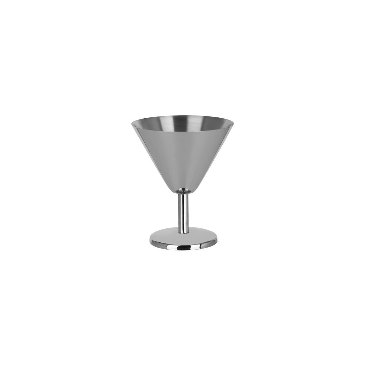 07560 - Chef Inox Seafood Cocktail On Stem 18/8 90X110Mm 150Ml