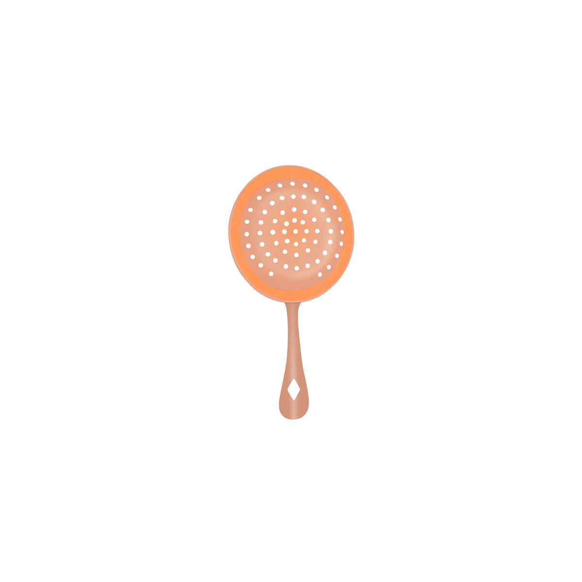 7916 - Chef Inox Ice Scoop Round Julep Perf 80x160mm