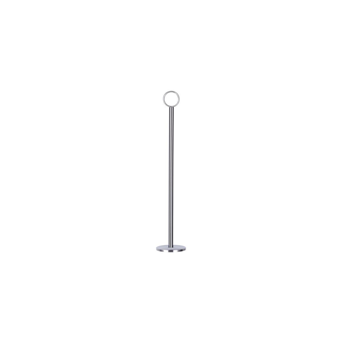8130 - Chef Inox Table Number Stand Crome 300mm Chrome (Sold in sets of 12)
