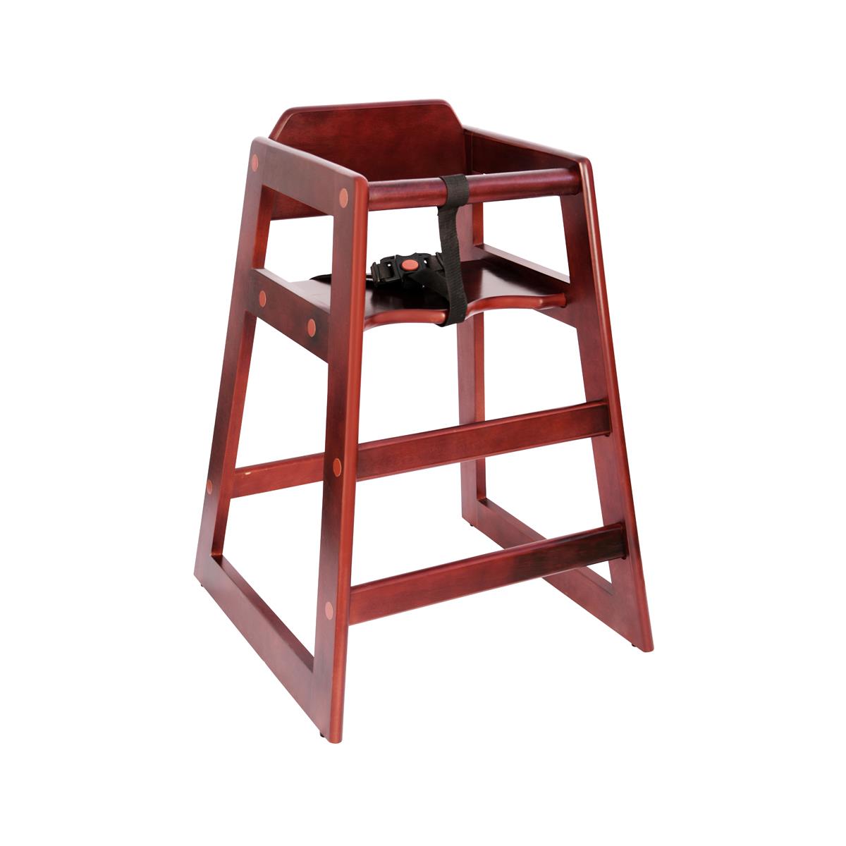 Chef Inox High Chair Wood 513x502x733mm