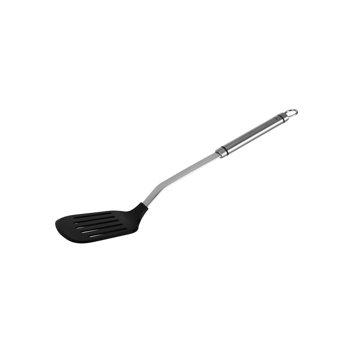 32583 - Chef Inox Milano Slotted Turner Non Stick W/S/S Hdl 380x90mm (Sold in sets of 6)
