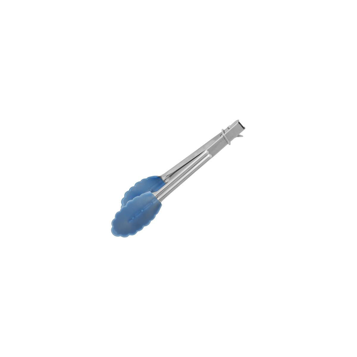 36050-BK - Chef Inox Tong Mini Utility Silicone Head Blue 180ml