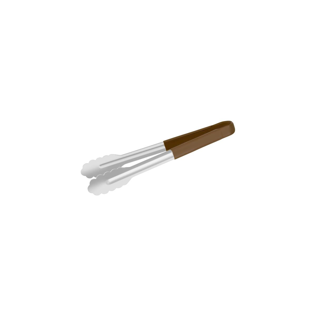 36082 - Chef Inox Utility Tong S/S 300mm Brown