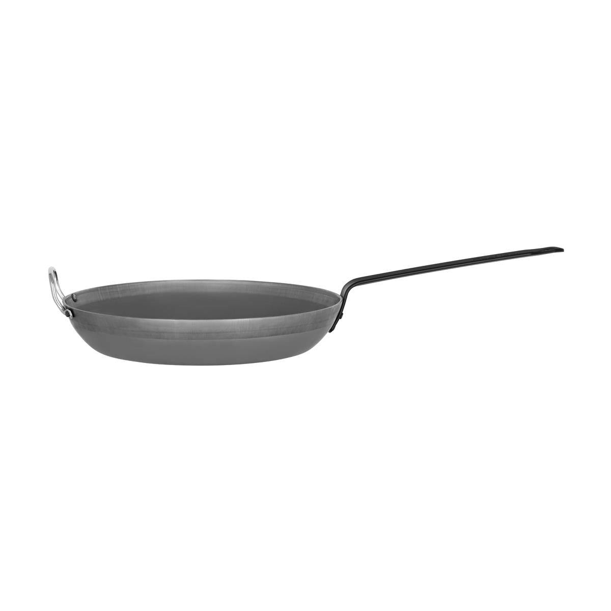37120 - Chef Inox Round Frypan Black Steel 3.0mm Gauge - Image 5