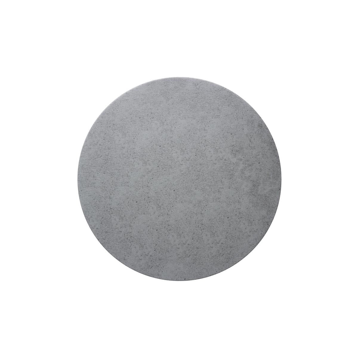 46910 - Chef Inox Pizza Brd Rnd Melamine Light Grey Slate