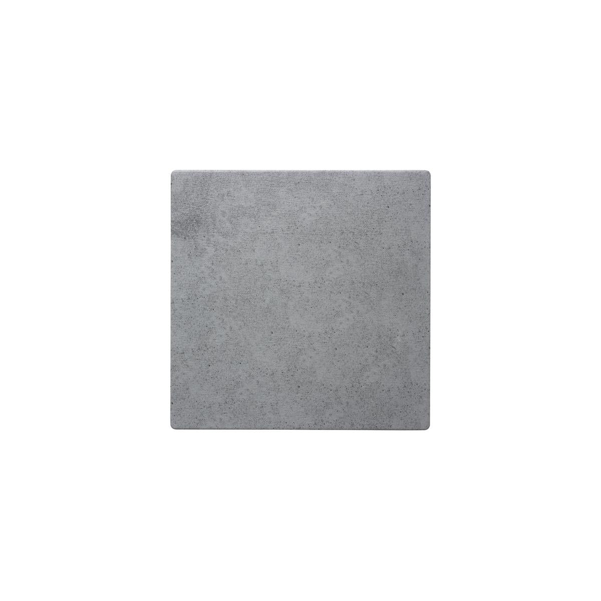 46965 - Chef Inox Pizza Brd Sqr Melamine Light Grey Slate
