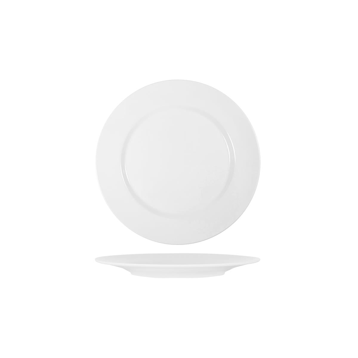 Superware Round Plate Raised Rim (Sold in sets of 12)