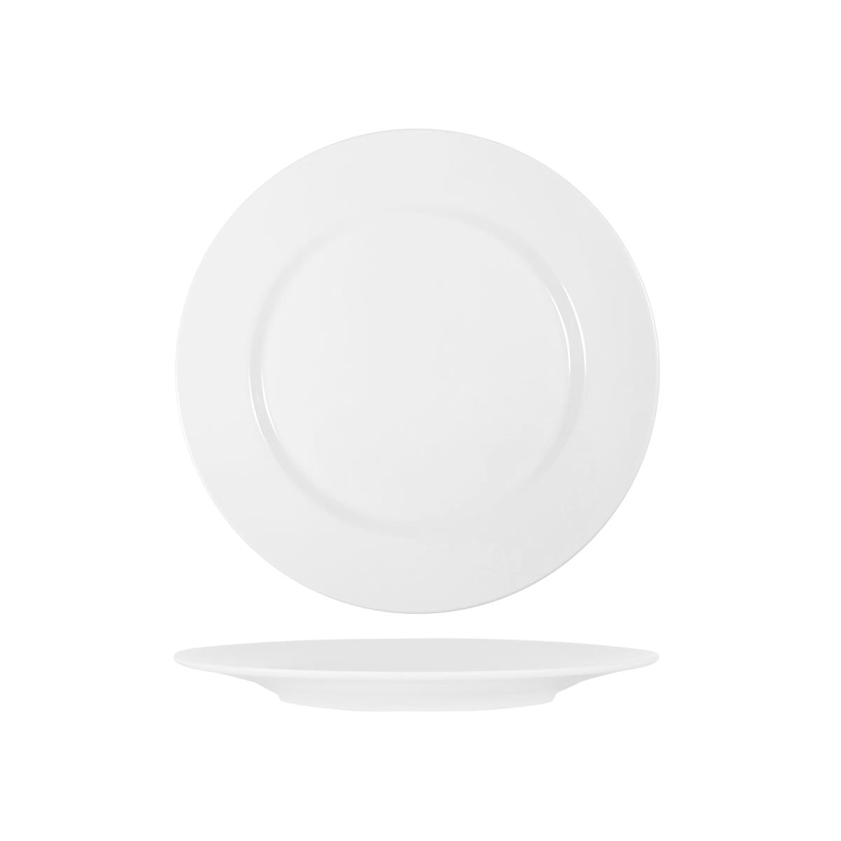 Superware Round Plate Raised Rim (Sold in sets of 12)