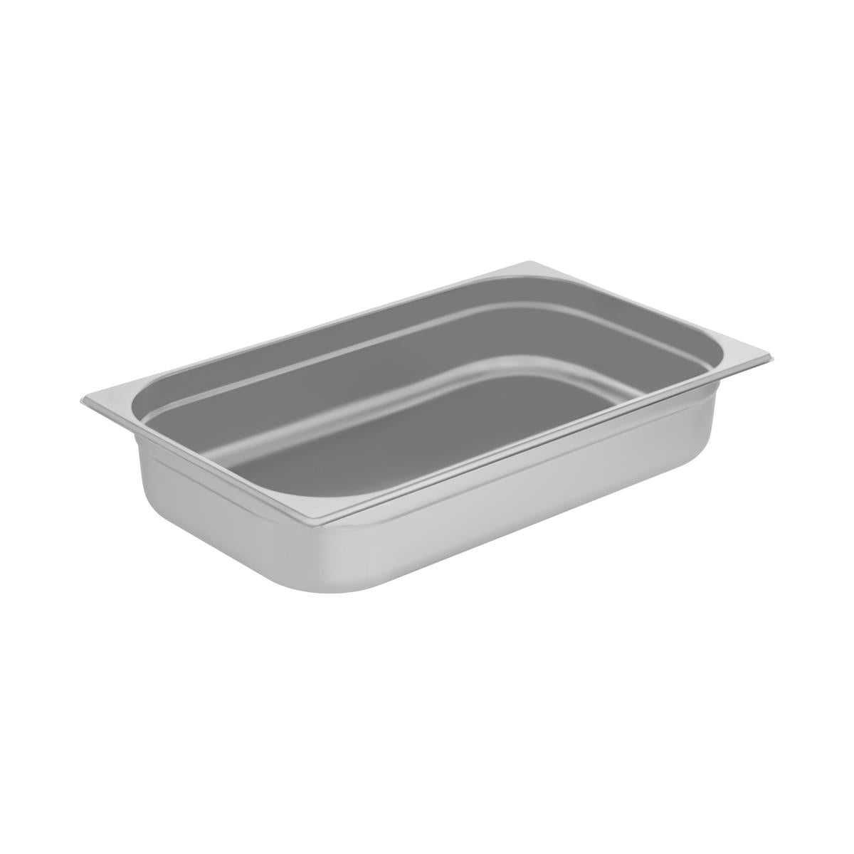 Chef Inox Anti-Jam Steam Pan 1/1 Size 530X325X100Mm 13.7ml