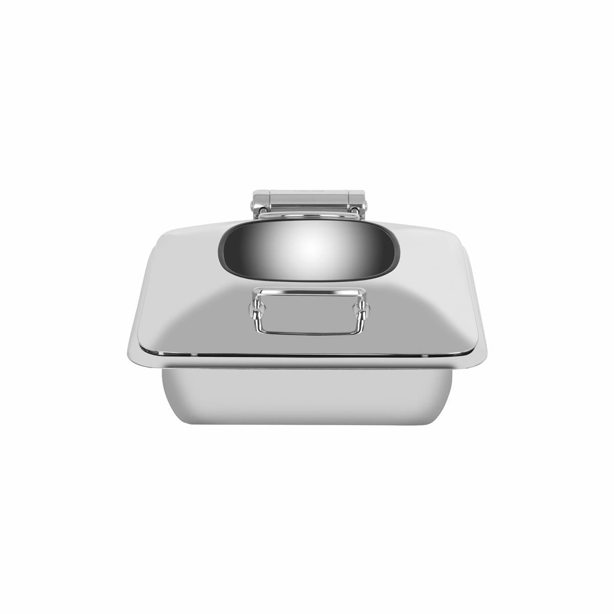 54923 - Chef Inox Ultra Rect Chafer W/Glass Lid S/S 2/3 Size