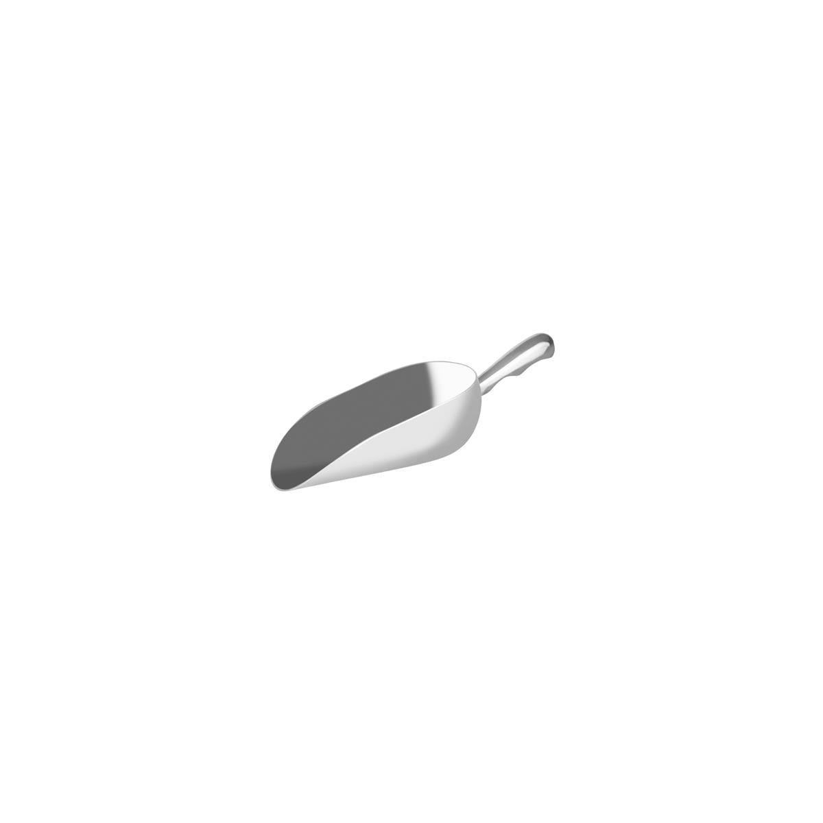 66012 - Chef Inox Round Scoop Aluminium (Set of 12) - Image 3