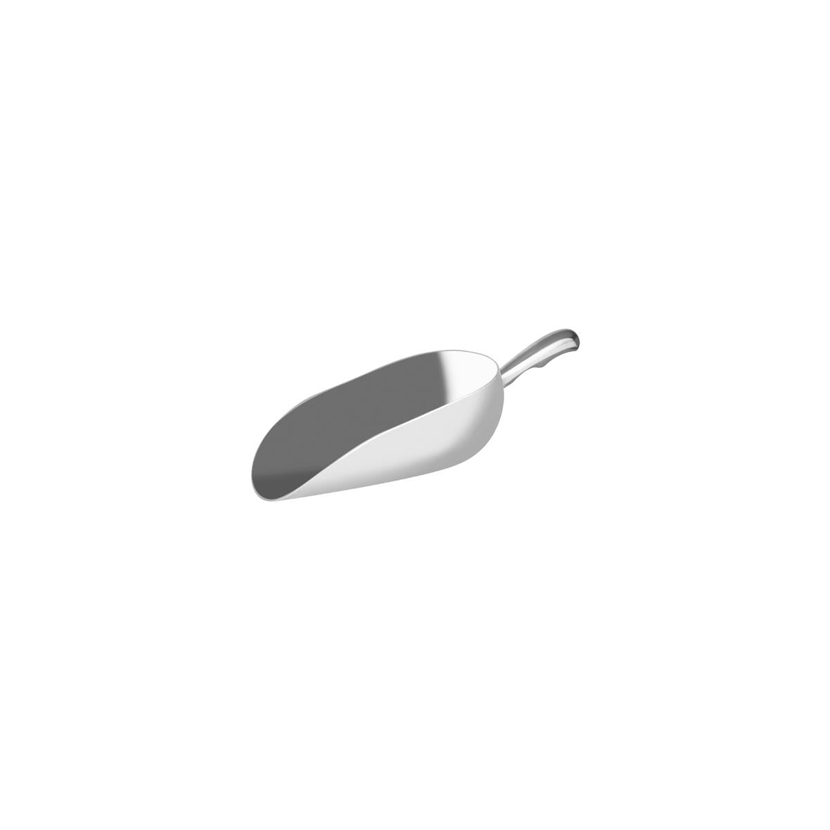 66012 - Chef Inox Round Scoop Aluminium (Set of 12) - Image 4