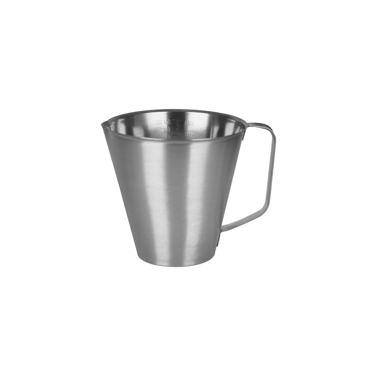66462 - Chef Inox Measuring Jug Graduated 18/8 1.0L