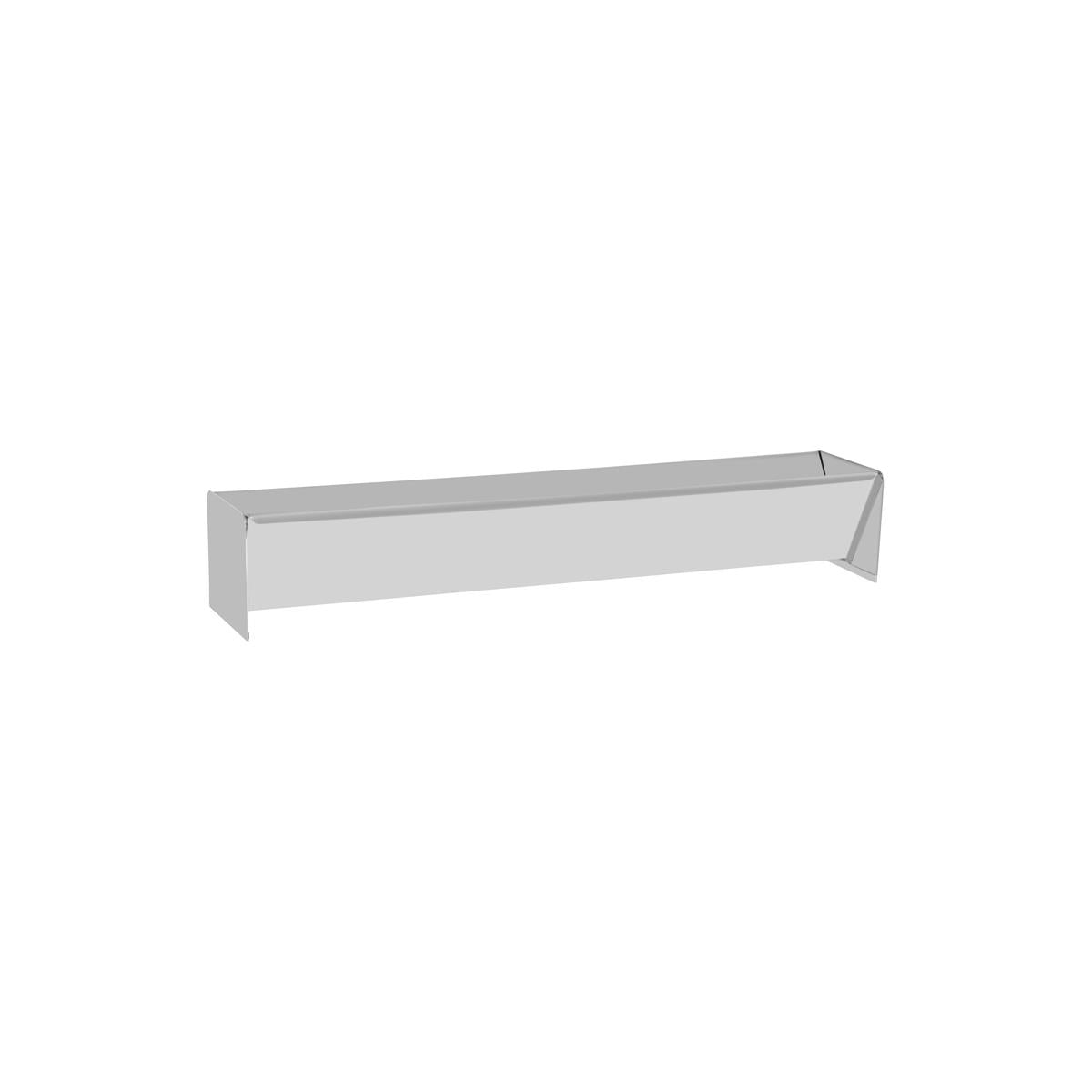 68755 - Chef Inox Triangle Yule Log Mould 18/8 505x90mm
