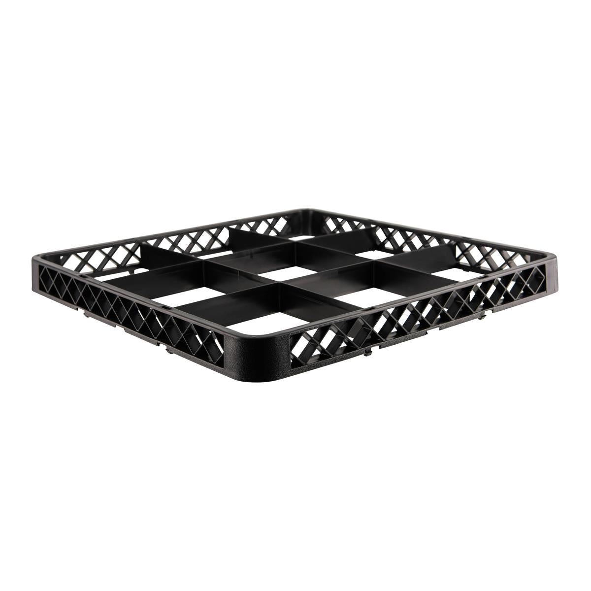 69810-BK - Chef Inox Washrack-Extender 9-Comp 490x490x44mm