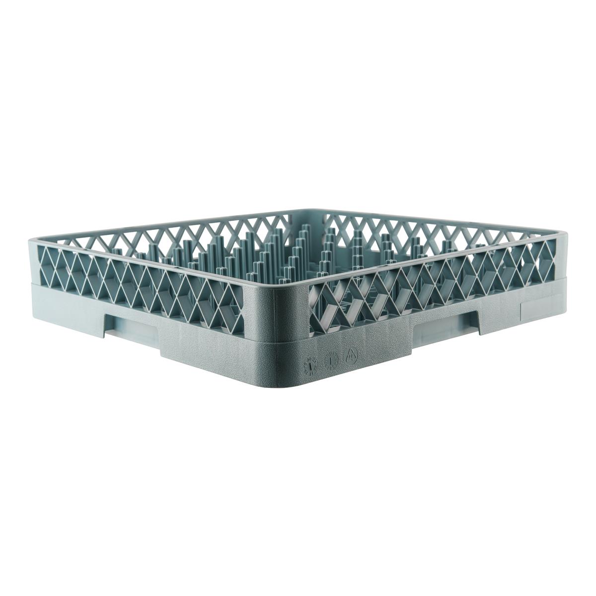 69857 - Chef Inox Washrack Peg Rack Grey 490x490x100mm (Sold in sets of 6)