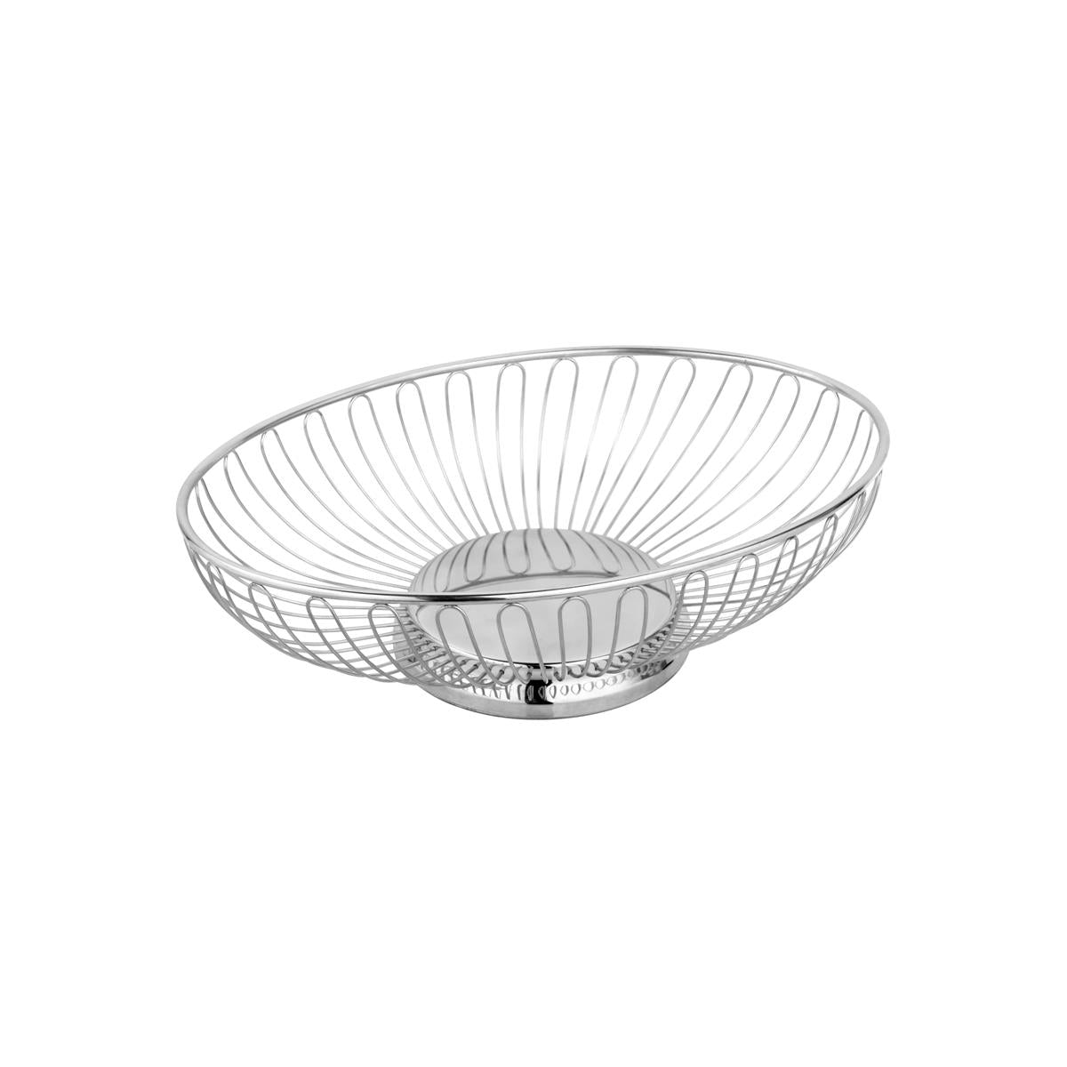 70358 - Chef Inox Oval Basket Wire 18 10 (Sold in sets of 6) - Image 2