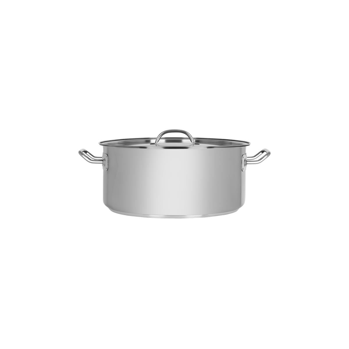 70465 - Chef Inox Elite Casserole W Lid 18 10
