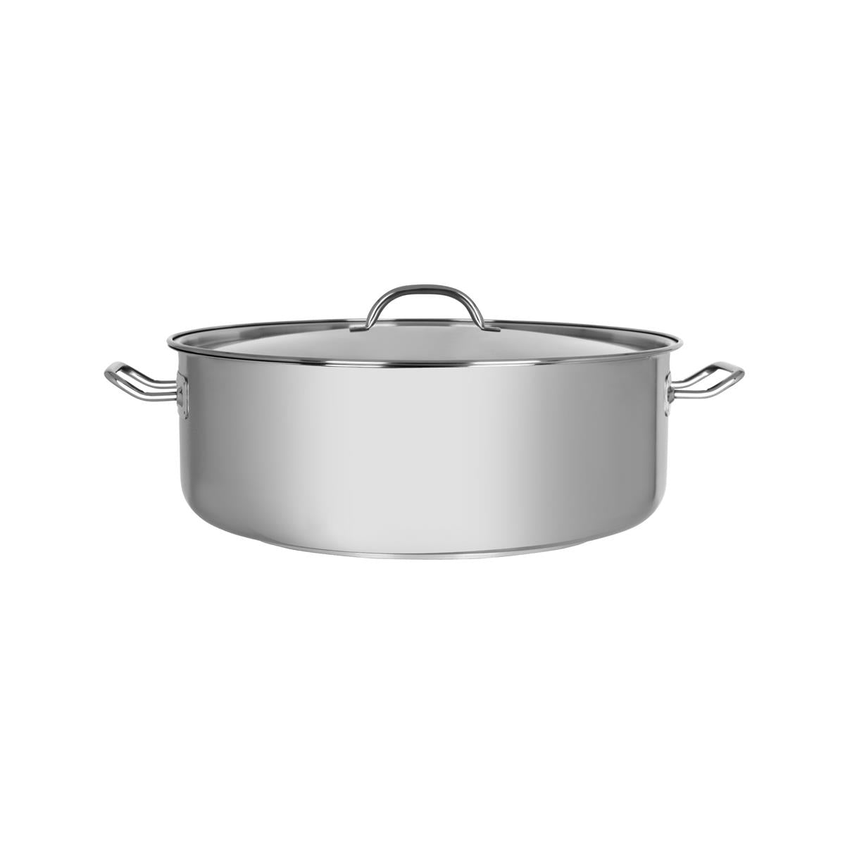 70476 - Chef Inox Elite Casserole W Lid 18 10