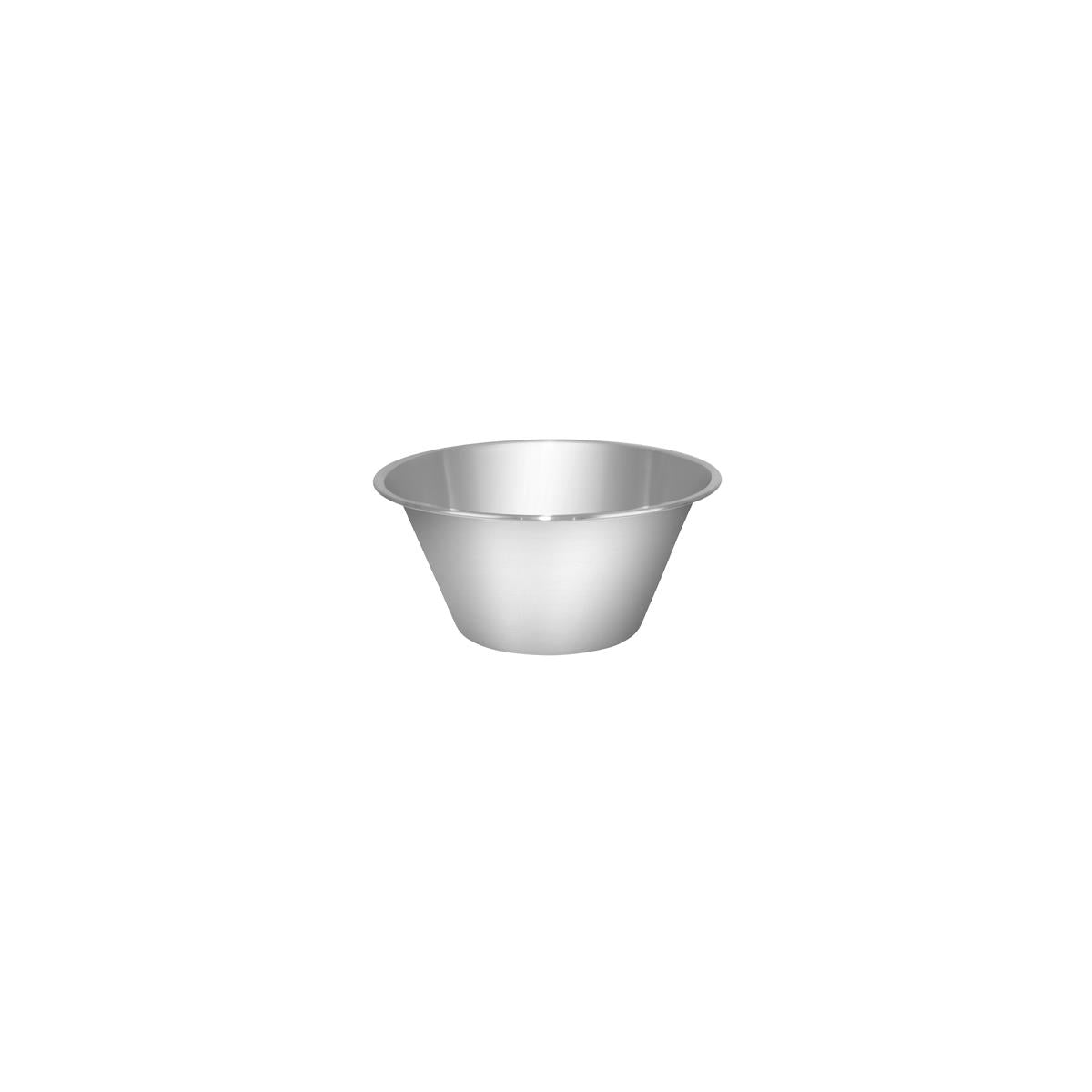 70580 - Chef Inox Mixing Bowl Tapered S/S 160X85Mm 1.0Lt