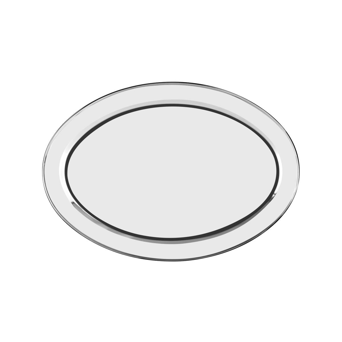 70710 - Chef Inox Oval Platter Rolled Edge S S (Sold in sets of 12) - Image 6