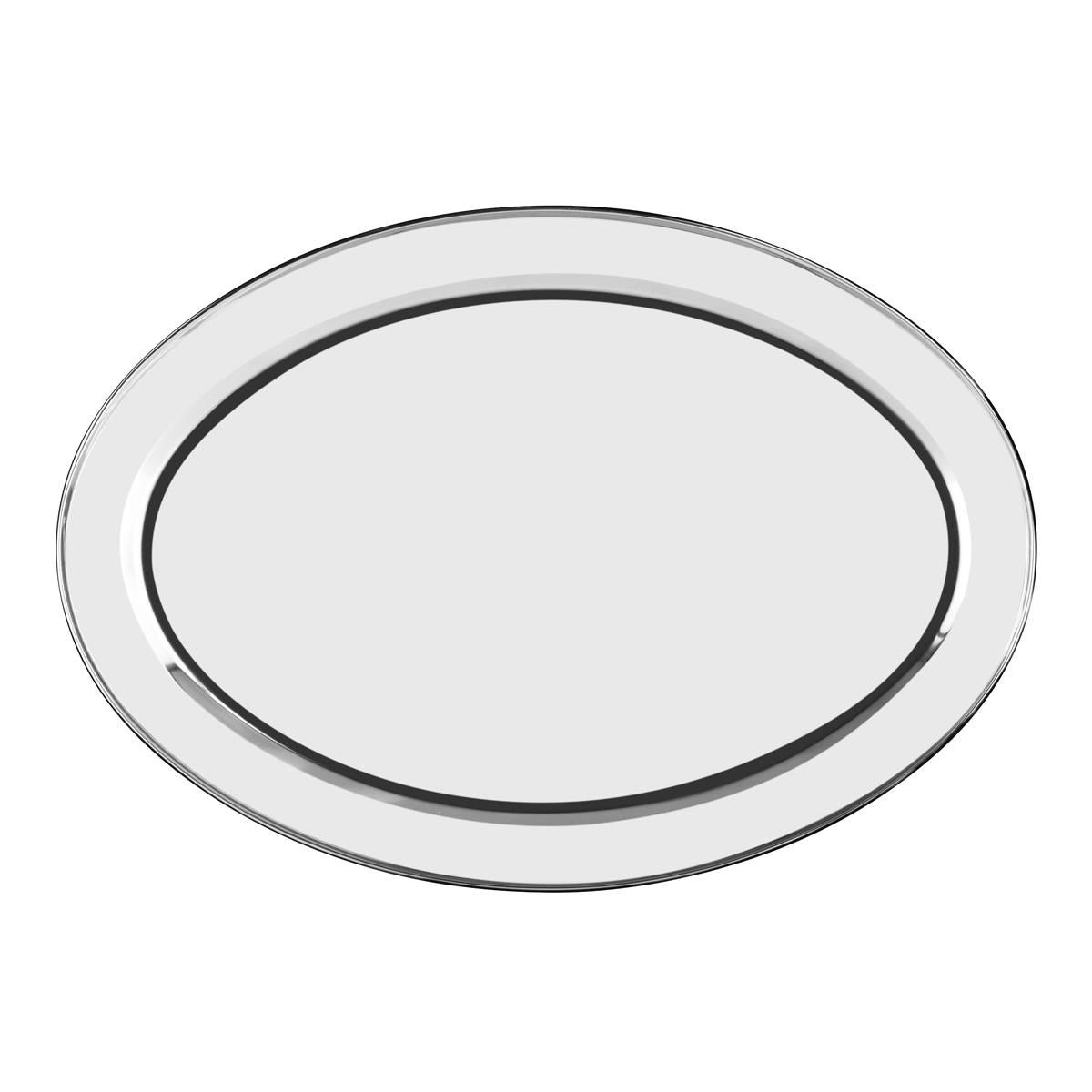 70710 - Chef Inox Oval Platter Rolled Edge S S (Sold in sets of 12) - Image 9
