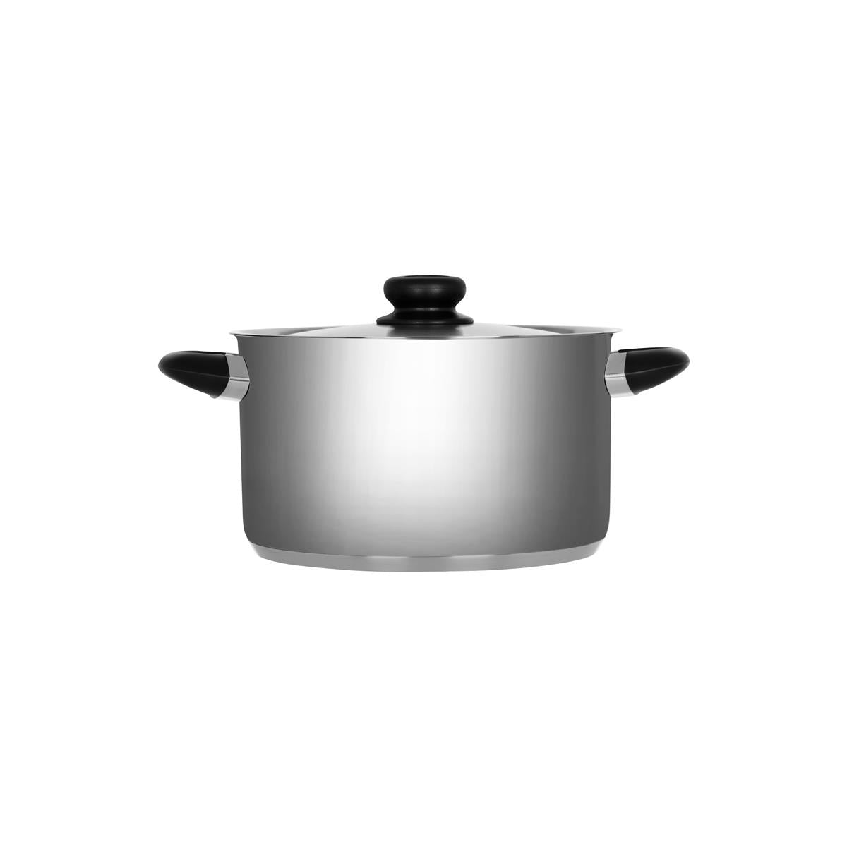 73006 - Chef Inox Club Saucepot W/Lid Ss/Bakelt Hdl 240x140mm 6.0L