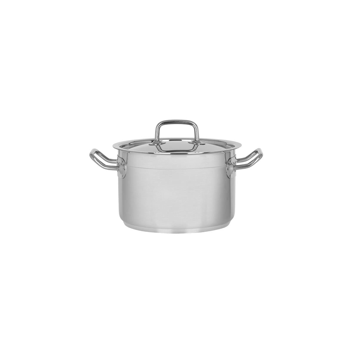 73225 - Chef Inox Professional Sauce Pot W/Lid 18/10