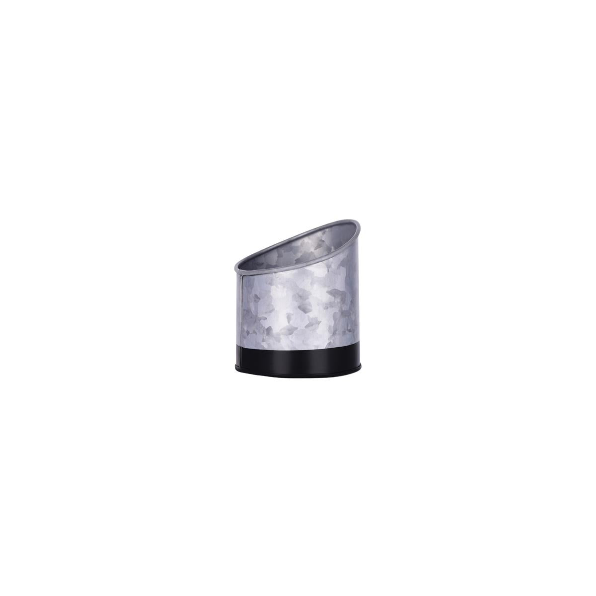 78622 - Chef Inox Coney Island Galvanised Slant Pot 105x115mm | Industrial - Image 2