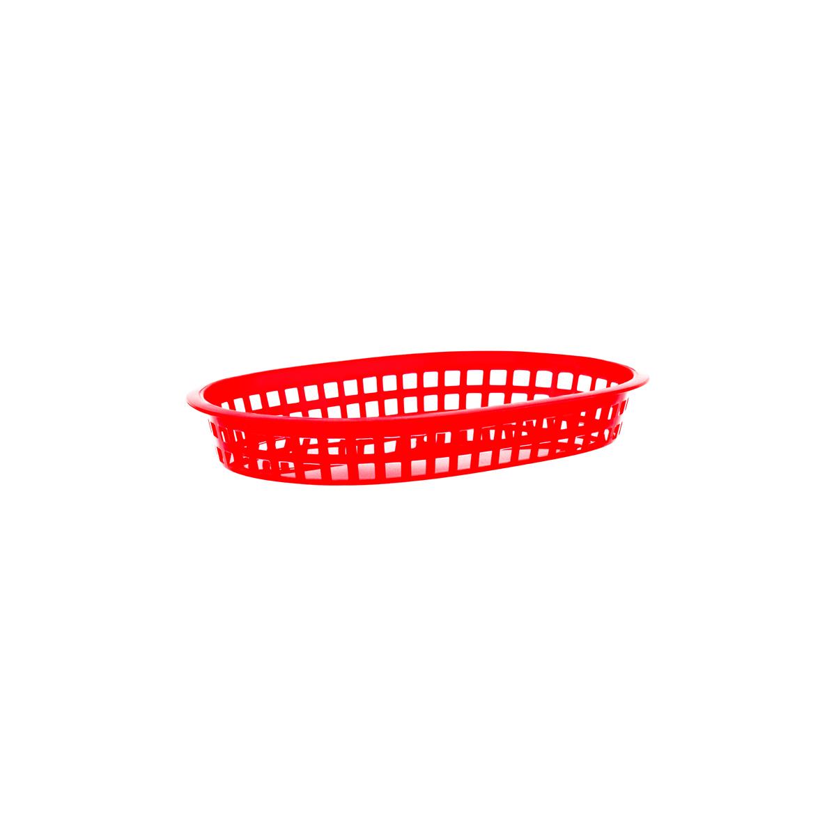 78705 - Chef Inox Coney Is Plastic Rect Basket 270x180x40mm (Sold in sets of 12)