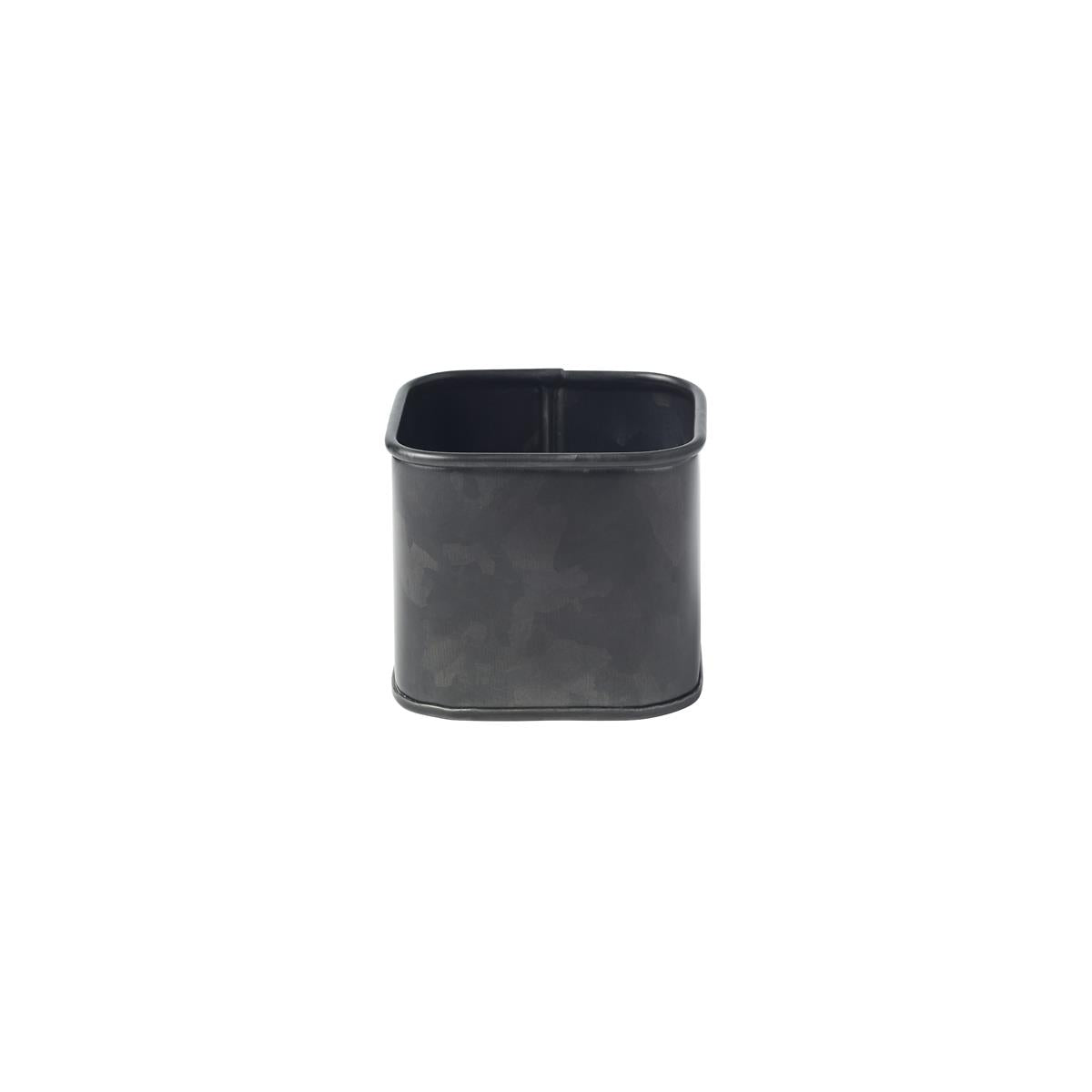 78722 - Chef Inox Coney Is Galv Blk Sugar Sachet Cube 80x80x70mm
