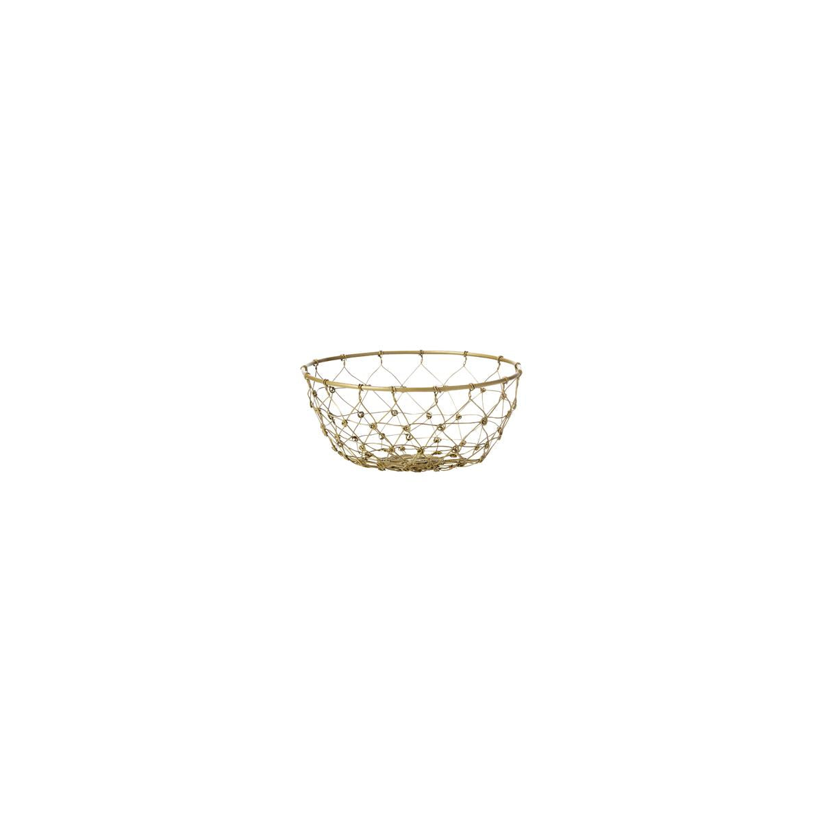 78756 - Chef Inox Coney Is Fishing Net Wire Rnd Basket Pat