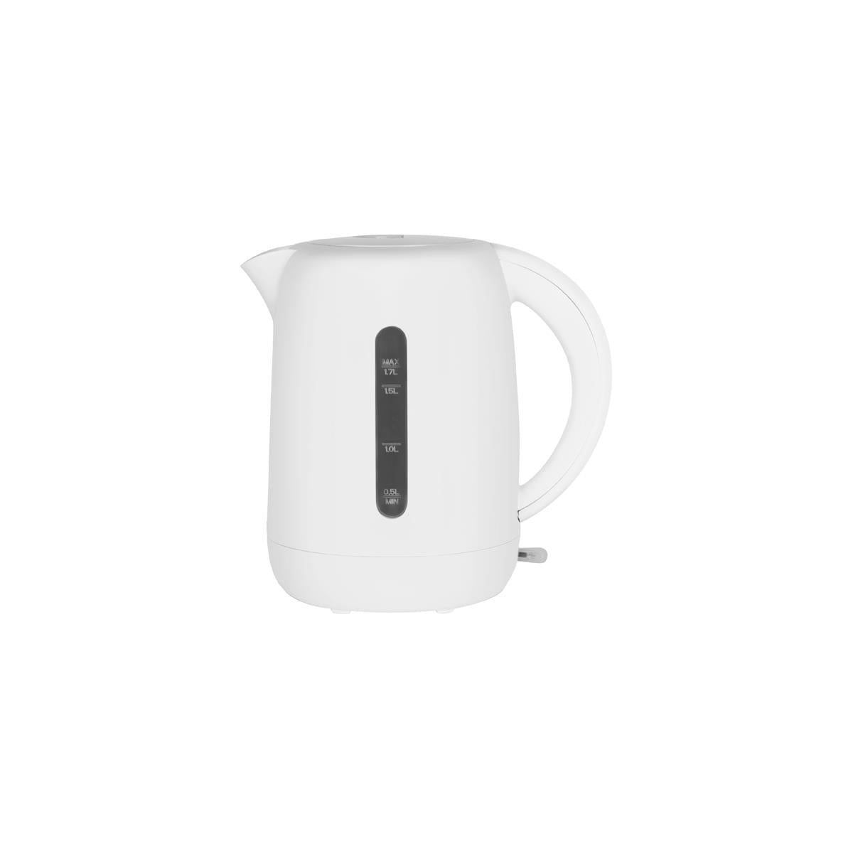9000-11 - Noble & Price Electric Kettle Whi Pp 1.7L Manual 1850-2200W