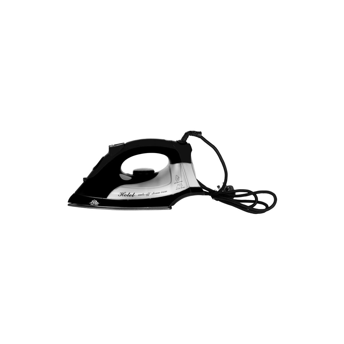 9000-16 - Noble & Price Steam Iron Blk Adjtemp/Selfclean/Autooff 1600W