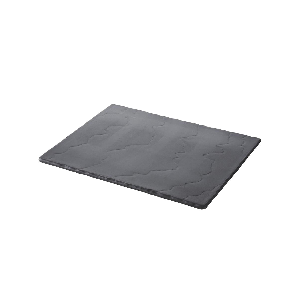 93725 - Revol Basalt Rect Tray 400x300mm Slate (Sold in sets of 2)