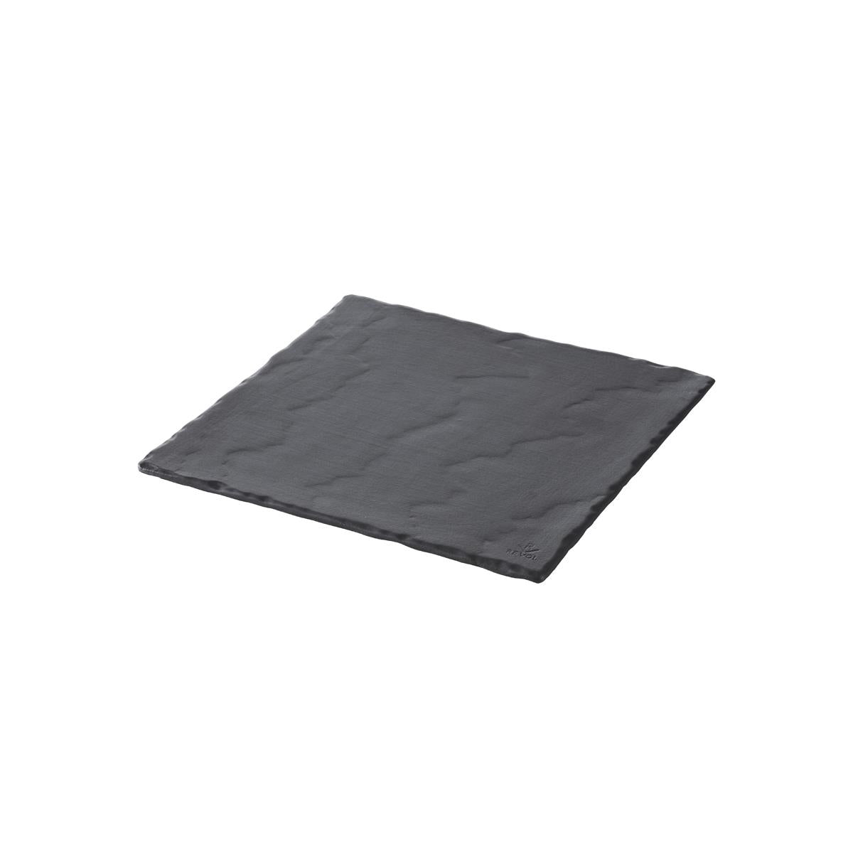 93754 - Revol Basalt Square Plate 300mm Slate (Sold in sets of 3)
