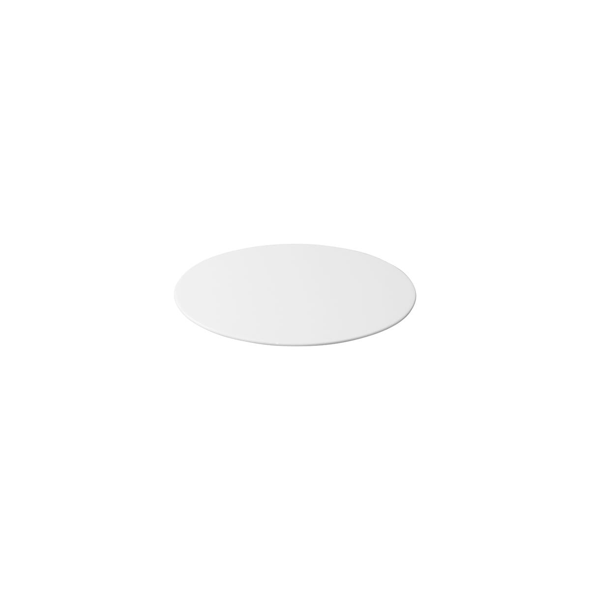 94849 - White Album Oval Plate Lid Suit 94848 285x175mm ( U3220L) (Sold in sets of 12)