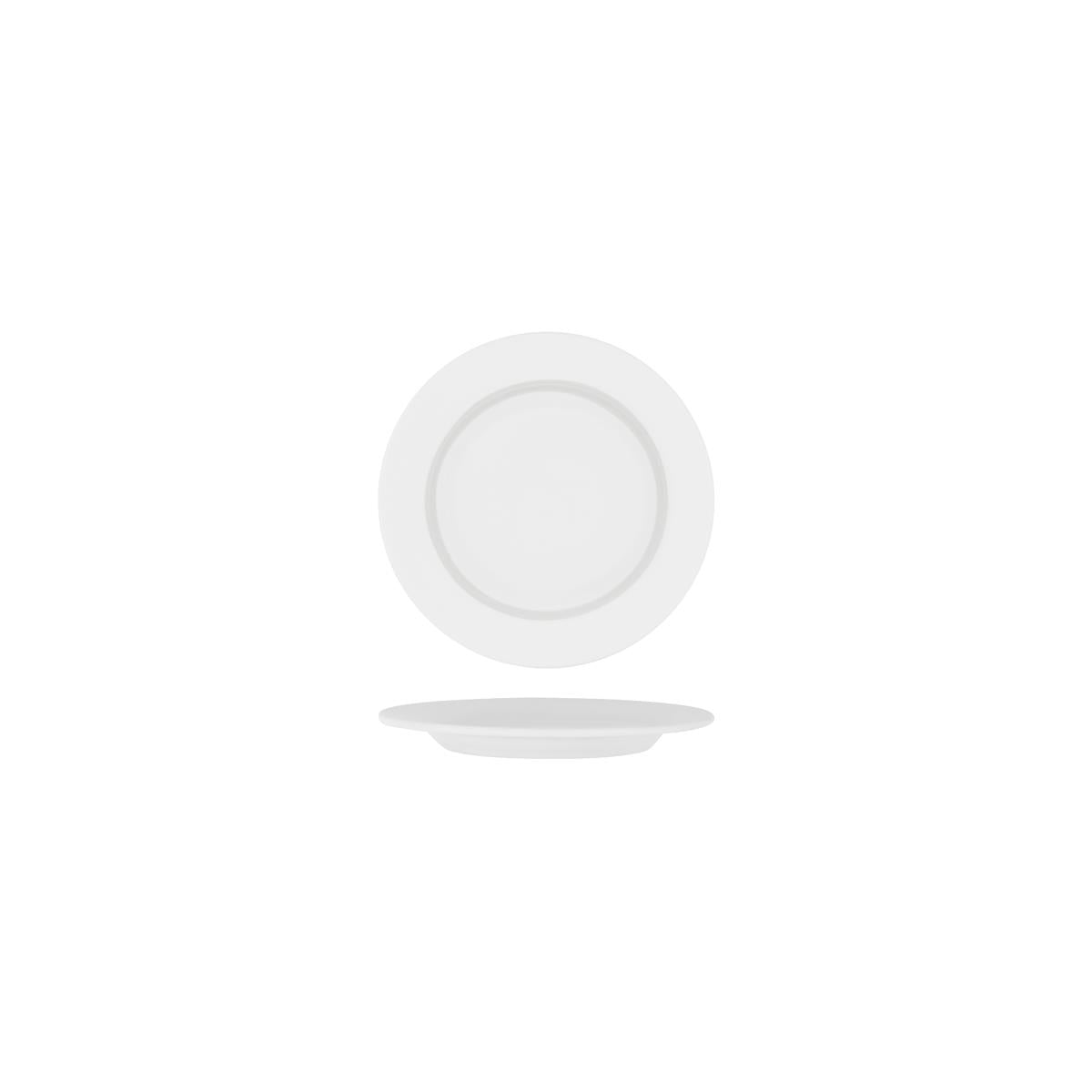 95001 - Royal Bone Ascot Round Plate Rim Shape (Sold in sets of 12)