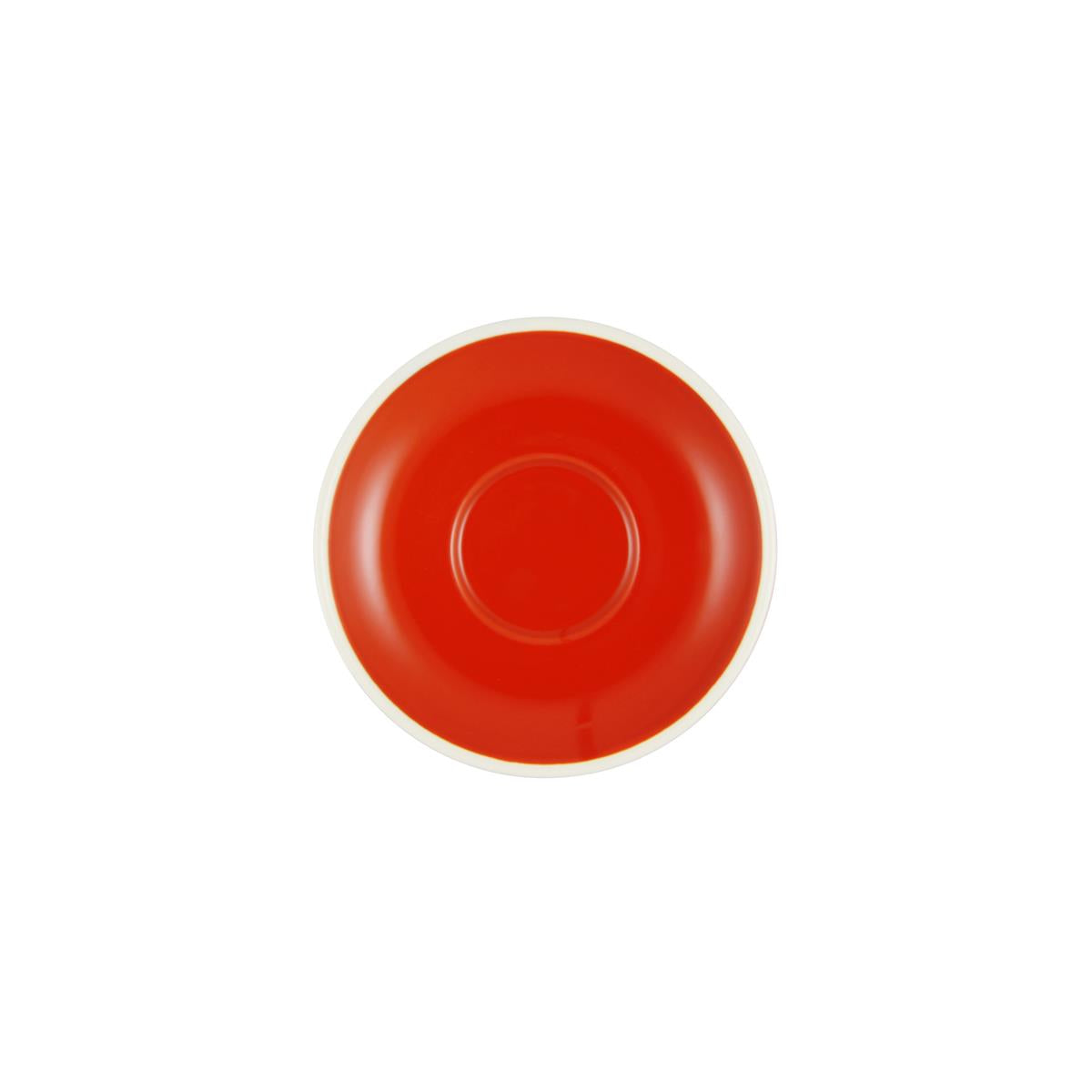 Brew-Chilli/White Espresso Saucer To Suit Bw0000 (Sold in sets of 6)