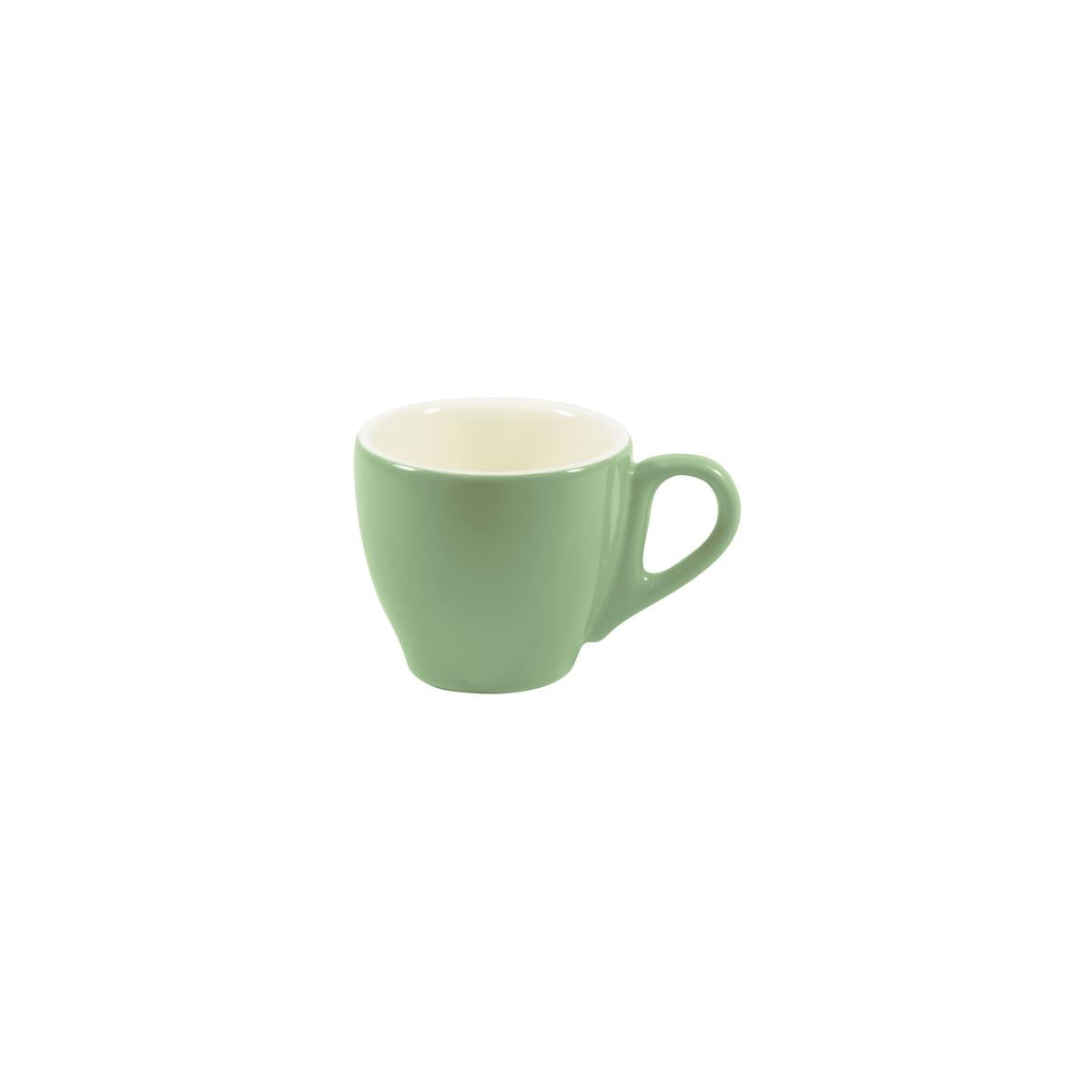 Brew-Sage/White Espresso Cup 90ml (Sold in sets of 6)
