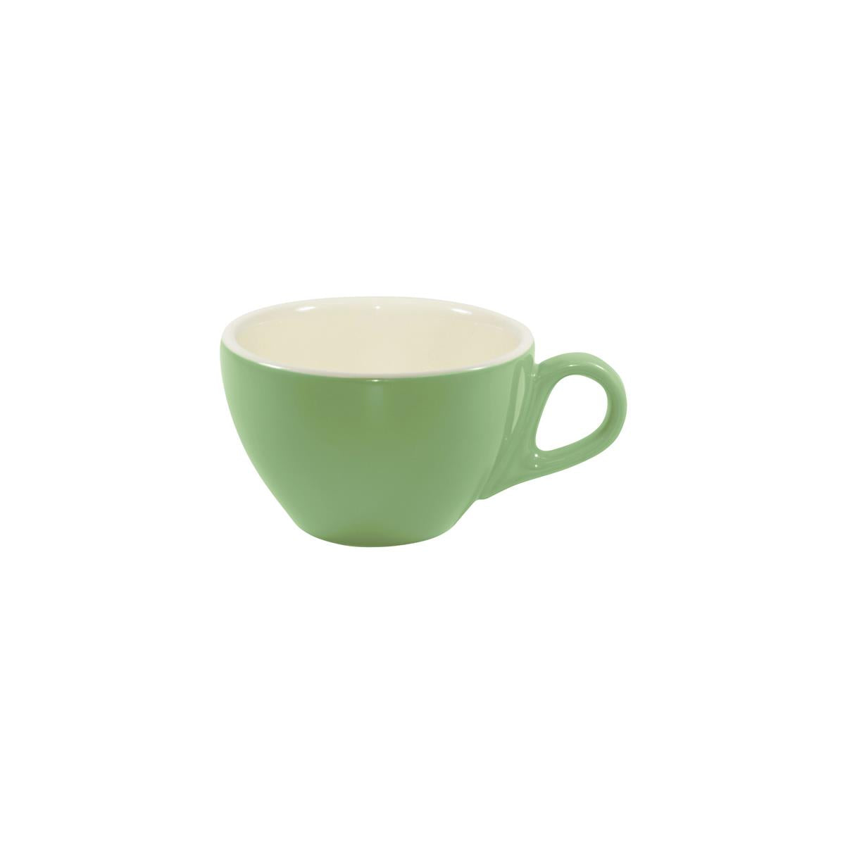 Brew-Sage/White Cappuccino Cup 220ml (Sold in sets of 6)